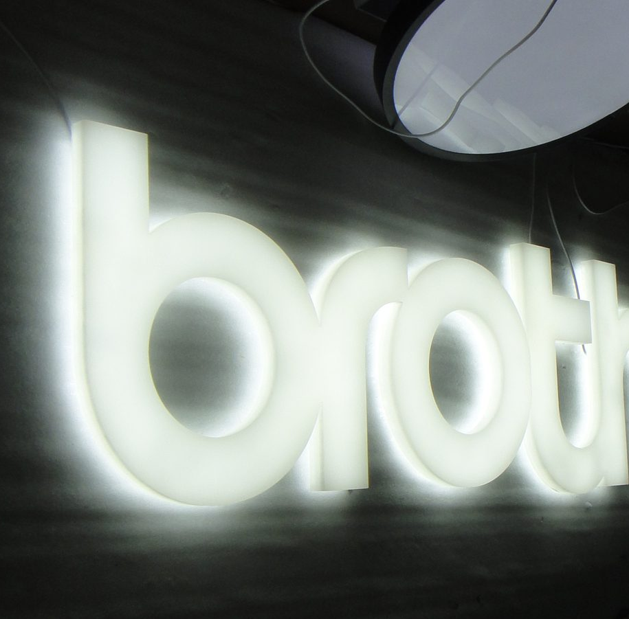 Объемные буквы из акрила