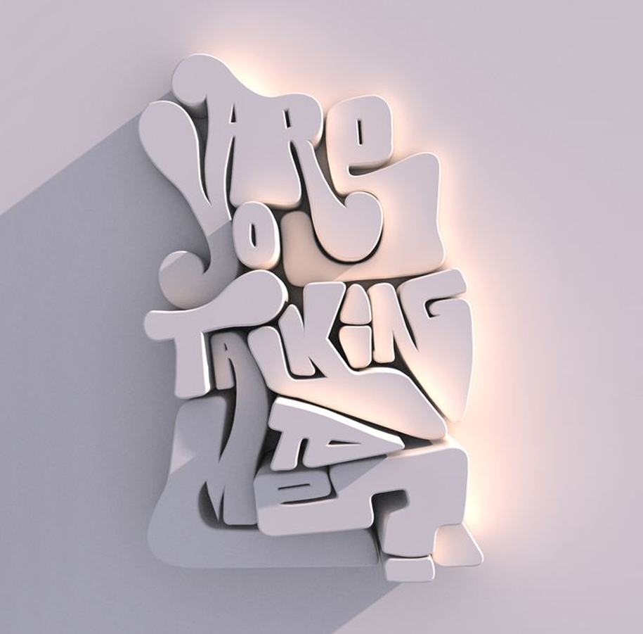 Объемные буквы из ПВХ