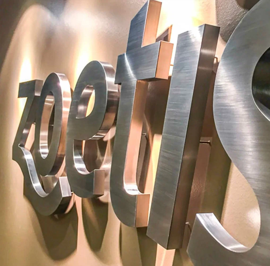 Объемные буквы из металла