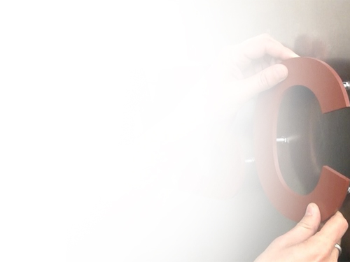 Быстрая установка конструкций из плоских букв