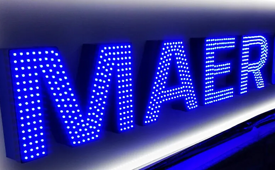 Светодиодные объемные буквы