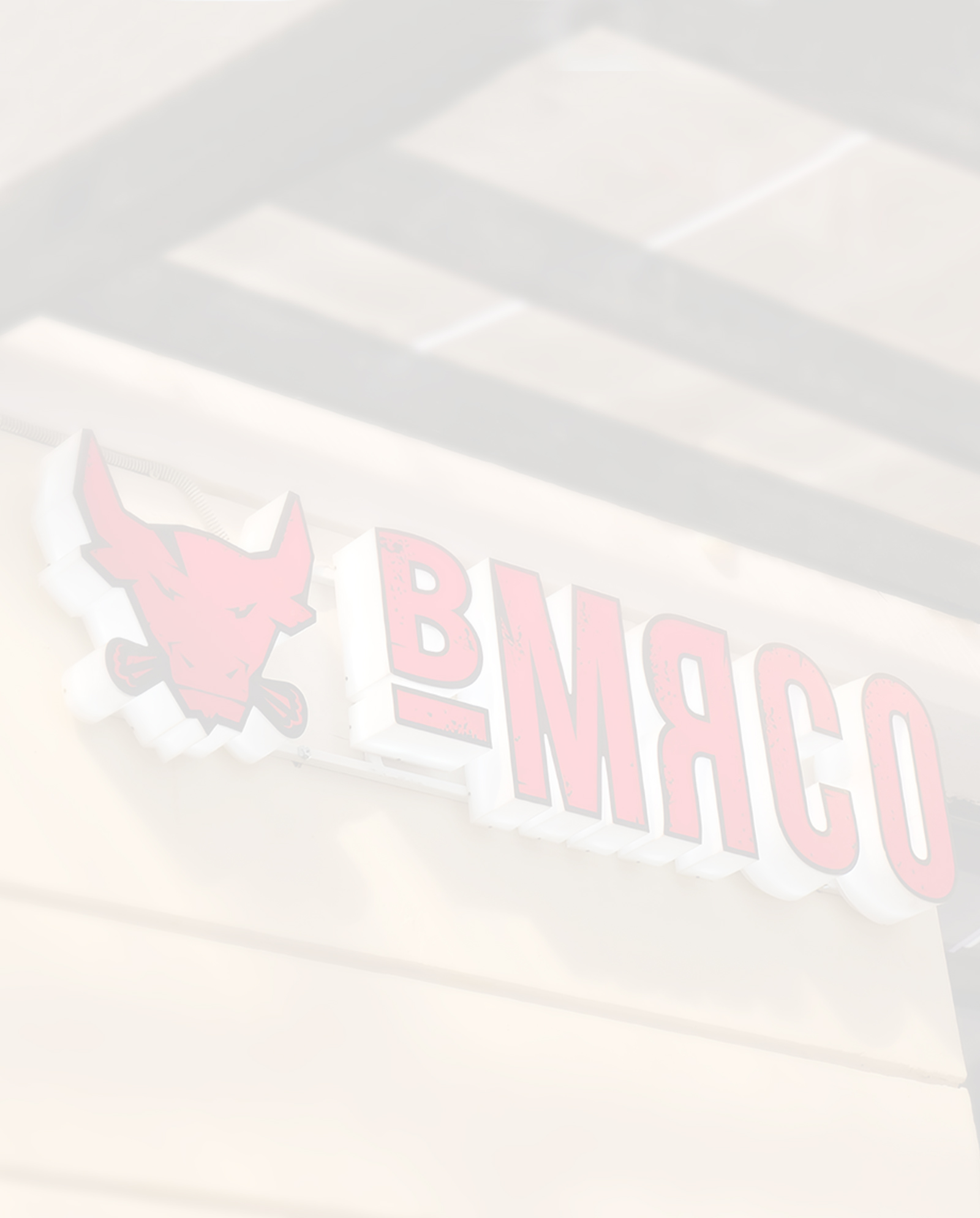 Заказать объемные буквы с лицевой подсветкой в Мурманске и Мурманской области