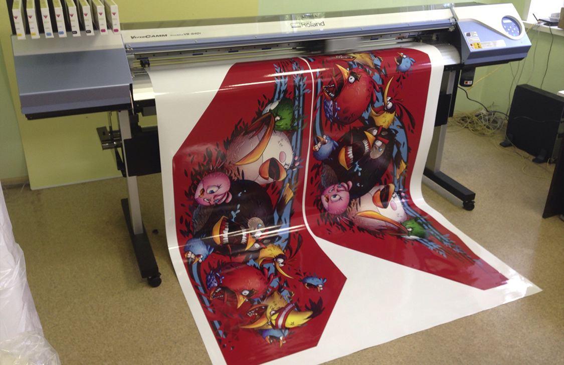 Нужна только печать, монтаж организуем сами