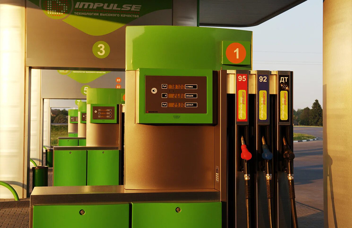 Топливные пистолеты-колонны